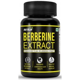 Buy Berberine Extract 98% 500mg Capsules | Promotes Immune Support & Maintains healthy cholesterol level