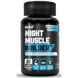  Night Time Muscle Builder & Sleep Support Supplement with ZMA