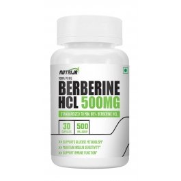 BERBERINE HCL 500MG Capsules