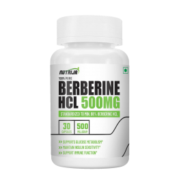 BERBERINE HCL 500MG Capsules