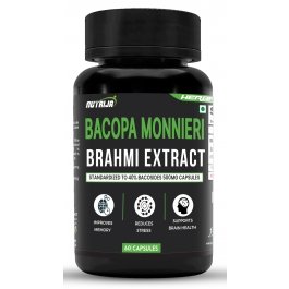 Buy Brahmi - Bacopa Monnieri Extract 500mg Capsules with 40% Bacosides 
