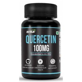Buy Quercetin 100mg Capsule Supplement | Natural Bioflavonoid & Powerful Anti-Oxidant Supplement
