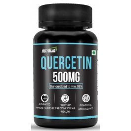 Buy Quercetin 500mg Capsule Supplement | Natural Bioflavonoid & Powerful Anti-Oxidant Supplement