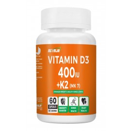Vitamin D3 400IU +  K2 55mcg