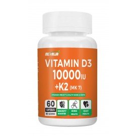 Vitamin D3 10000IU + K2 100mcg